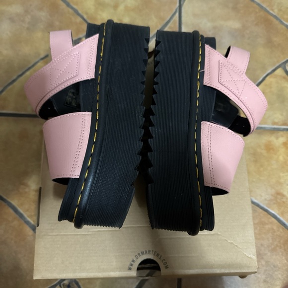 Dr. Martens “ Voss quad” Pink and Black Platform Sandals - Picture 5 of 5